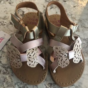 Toddler girl size 6 limited too sandal NWT